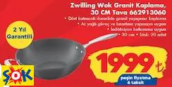 ZWİLLİNG WOK GRANİT KAPLAMA, 30 CM TAVA 662913060